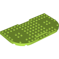Brick Special 8 x 16 x 2/3, Two Rounded Corners, Reduced Stud Sections