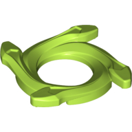 Ring 4 x 4 with 2 x 2 Hole and 4 Snake Head Ends (Ninjago Spinner Crown)