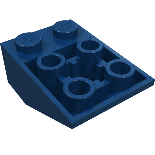 Slope Inverted 33° 3 x 2 [Connections between Studs]
