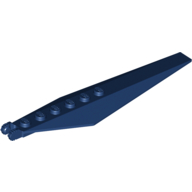 Hinge Plate 1 x 12 with Angled Side Extensions and Tapered Ends