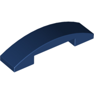 Slope Curved 4 x 1 Double No Studs