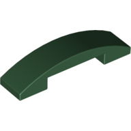 Slope Curved 4 x 1 Double with No Studs