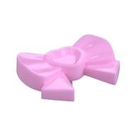 Headwear Accessory Bow with Heart, Long Ribbon and Pin