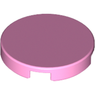 Tile Round 2 x 2 with Bottom Stud Holder