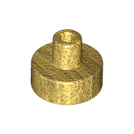 Tile Round 1 x 1 with Hollow Bar
