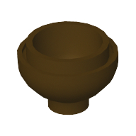 Brick Round 2 x 2 Dome Bottom [Open Stud]