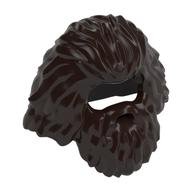 Hair with Beard and Moustache, Long and Bushy