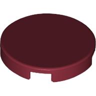 Tile Round 2 x 2 with Bottom Stud Holder