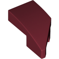 Slope Curved 2 x 1 with Stud Notch Left