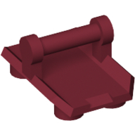 Minifig Shield Rectangular with 4 Studs