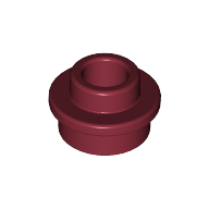 Plate Round 1 x 1 with Open Stud