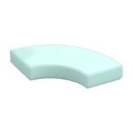 Tile 2 x 2 Curved, Macaroni