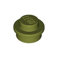 Plate Round 1 x 1 with Solid Stud