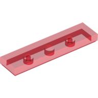 Tile 1 x 4 with Groove