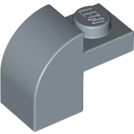 Brick Curved 1 x 2 x 1 1/3 with Curved Top