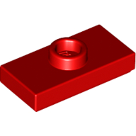 Plate Special 1 x 2 with 1 Stud with Groove and Inside Stud Holder (Jumper)