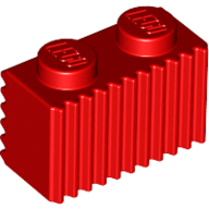 Brick Special 1 x 2 with Grill
