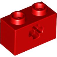 Technic Brick 1 x 2 with Axle Hole Type 1