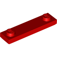 Plate Special 1 x 4 with 2 Studs with Groove [New Underside]