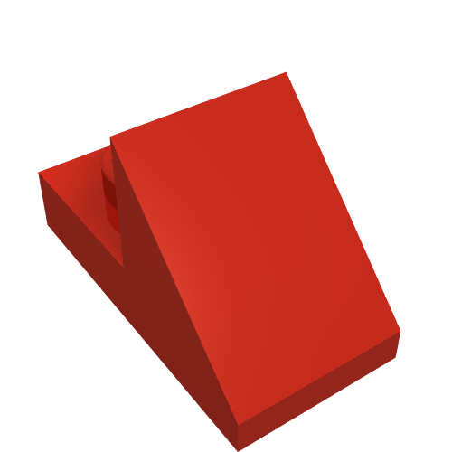 Slope 45° 2 x 1 with 2/3 Cutout [Original Version]