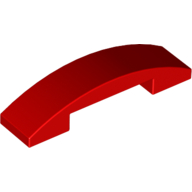 Slope Curved 4 x 1 Double No Studs