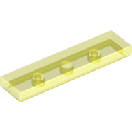 Tile 1 x 4 with Groove