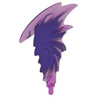 Flame, Axle, with Marbled Dark Purple Pattern