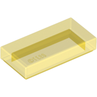 Tile 1 x 2 with Groove