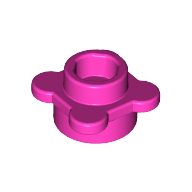 Plate Round 1 x 1 with Flower Edge [4 Petals]