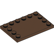 Tile Special 4 x 6 with Studs on Edges