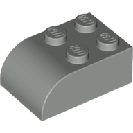 Brick Curved 2 x 3 with Curved Top