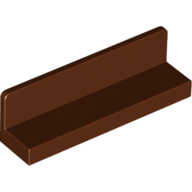Panel 1 x 4 x 1 with Rounded Corners [Thin Wall]