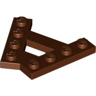 Plate Special 4 Stud 45° Angle Plate