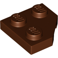 Wedge Plate 2 x 2 Cut Corner