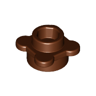 Plate Round 1 x 1 with Flower Edge [4 Petals]