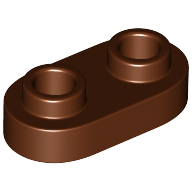 Plate Special 1 x 2 Rounded with 2 Open Studs