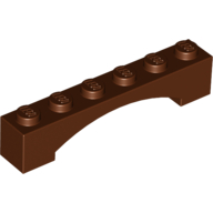 Brick Arch 1 x 6 Raised Arch