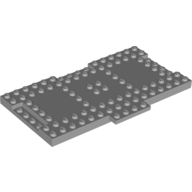 Brick Special 8 x 16 with 1 x 4 Indentations and 1 x 4 Plate