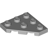 Wedge Plate 3 x 3 Cut Corner