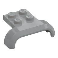 Wheel Arch, Mudguard 3 x 4 with 2 x 2 Plate