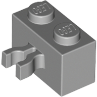 Brick Special 1 x 2 with Vertical Clip [Thick U Clip]