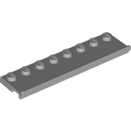 Plate Special 2 x 8 with Door Rail