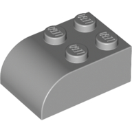 Brick Curved 2 x 3 with Curved Top