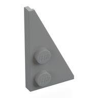 Wedge Plate 2 x 4 27° Right