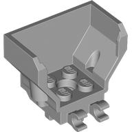 Cockpit 4 x 2 x 3 with Pin Hole, and 2 Clips