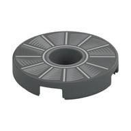 Tile Round 2 x 2 with Hole with Turbine print