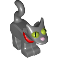 Cat with Simpsons Snowball II Print