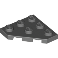 Wedge Plate 3 x 3 Cut Corner