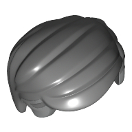Hair Combed Sideways with Short Sideburns with Light Gray Temples Print
