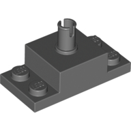 Brick Special 2 x 2 with Top Pin and 1 x 2 Side Plates